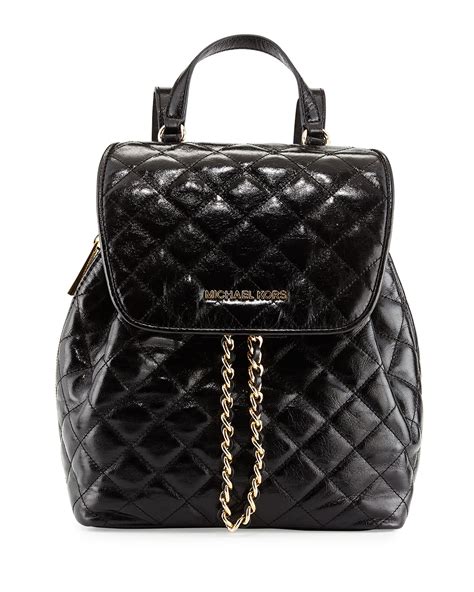 michael kors backpack quilted